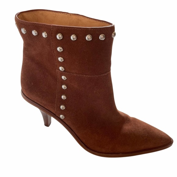 Rebecca Minkoff Shoes - Rebecca Minkoff Tan Studded Booties